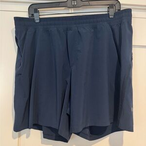 Lululemon Pace Breaker Linerless Shorts -  True Navy 7inch Size XL